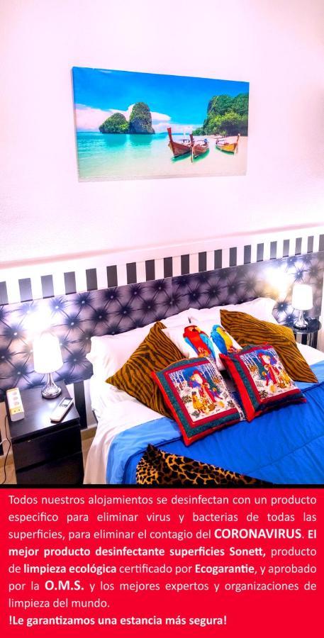Bed and Breakfast La Reina De Gran Via - Parking Tph Мадрид Экстерьер фото